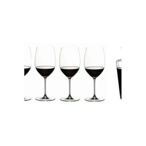 Riedel wijnglas (set van 4) + karaf