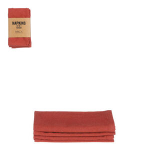 Mica Decorations servet (textiel) Suki (set van 4)