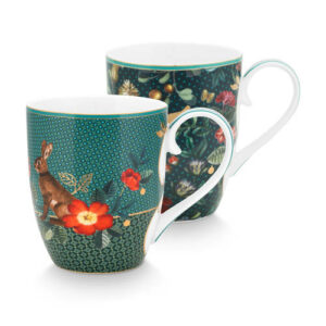 Pip Studio mok (>8 cm) Winter Wonderland (set van 2)