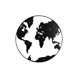 Present Time memobord World Map (54x54 cm)