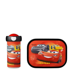 Mepal campus lunchset Cars (lunchbox + draaibeker)
