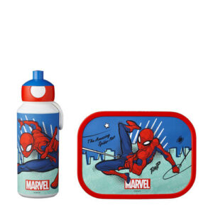 Mepal campus lunchset Spiderman (lunchbox+ pop-up fles)
