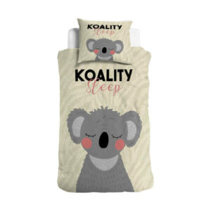 Little Monster katoenen dekbedovertrek 1 persoons Koality Sleep (140x220 cm)