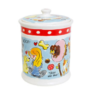 Blond Amsterdam voorraadpot Dog (Ø16 cm)