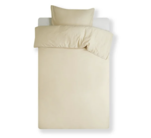 de bijenkorf home dekbedovertrekset organic beige