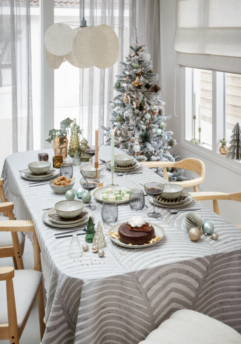 kwantum kerst eettafel