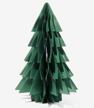 hema kerstboom van papier groen